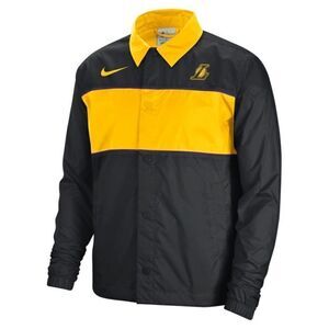 Nike Los Angeles Lakers Courtside Loose Fit Black Jacket